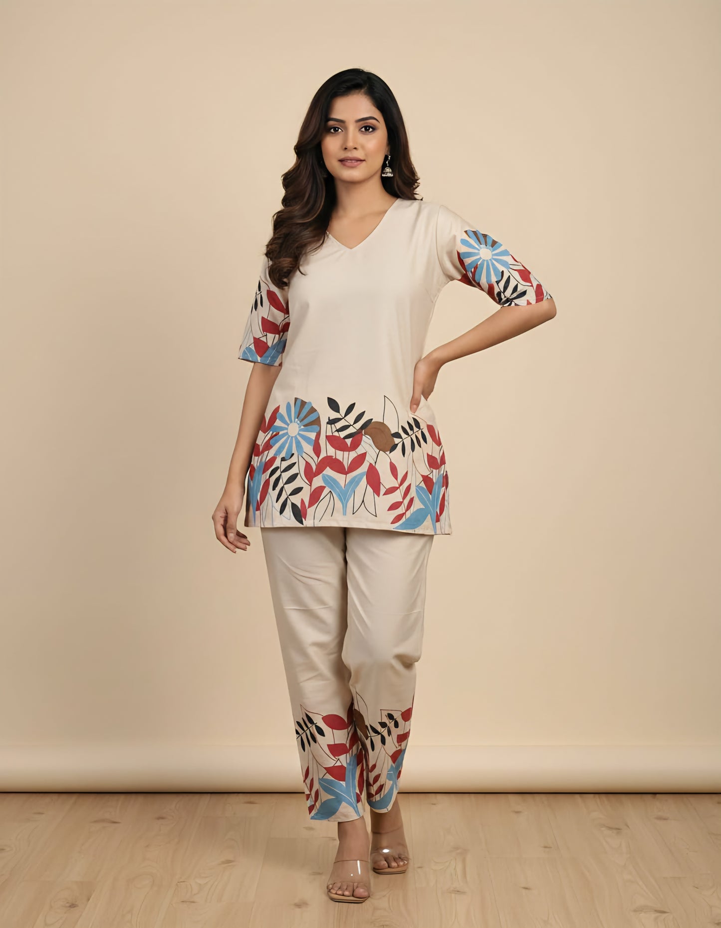 Women's Rayon Suit Set (Kurta & Pant)